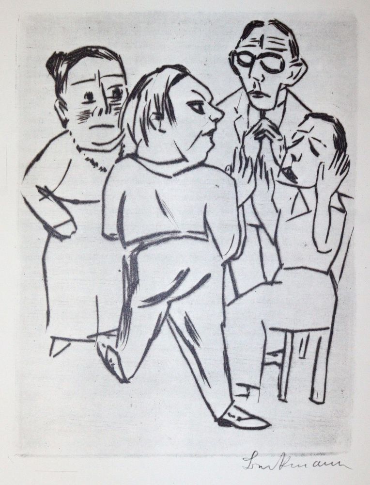 Große Abbildung Nr.2: 145-1140 Beckmann,M.: (Modern literature and illustrated books 20th century)