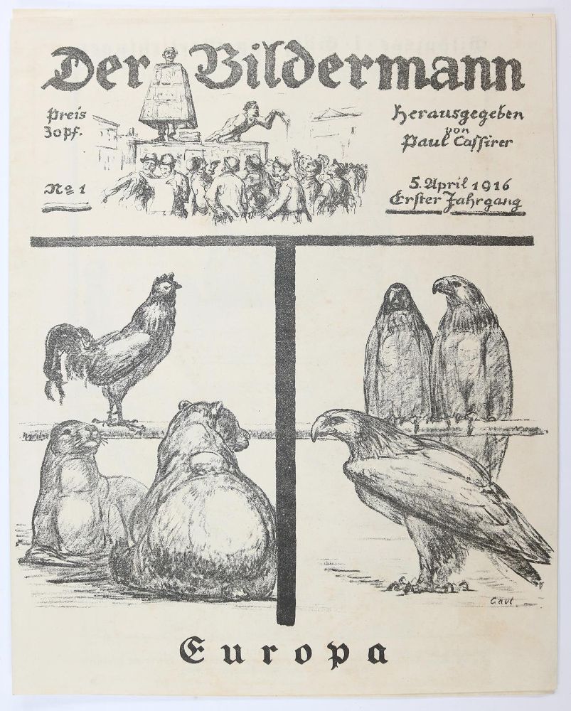 Große Abbildung Nr.1: 145-1146 Bildermann, Der.: (Modern literature and illustrated books 20th century)
