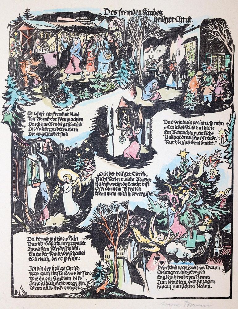 Große Abbildung Nr.2: 145-1152 Braun,M.: (Literatur und illustrierte Bücher 20.Jahrhundert - Alte Literatur in modernen Ausgaben)