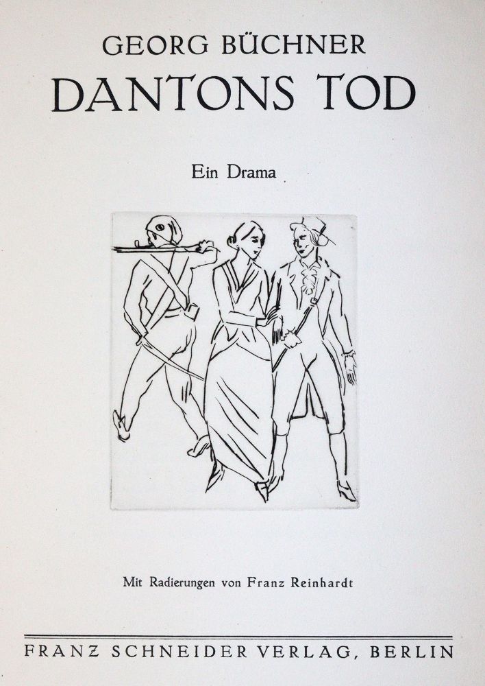 Große Abbildung Nr.1: 145-1159 Büchner,G.: (Modern literature and illustrated books 20th century)