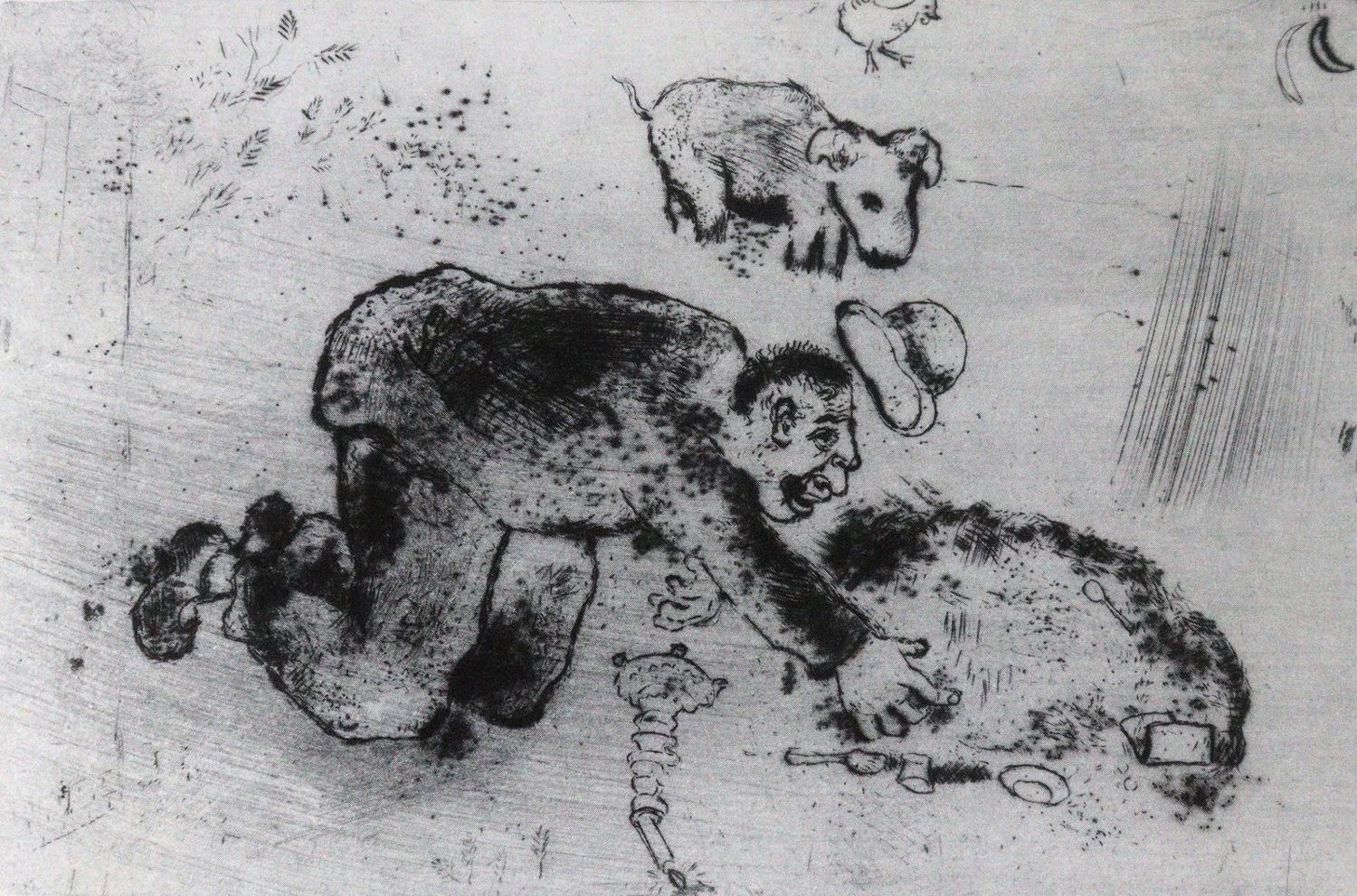 Große Abbildung Nr.4: 145-1164 Hommage a Marc Chagall.: (Chagall)