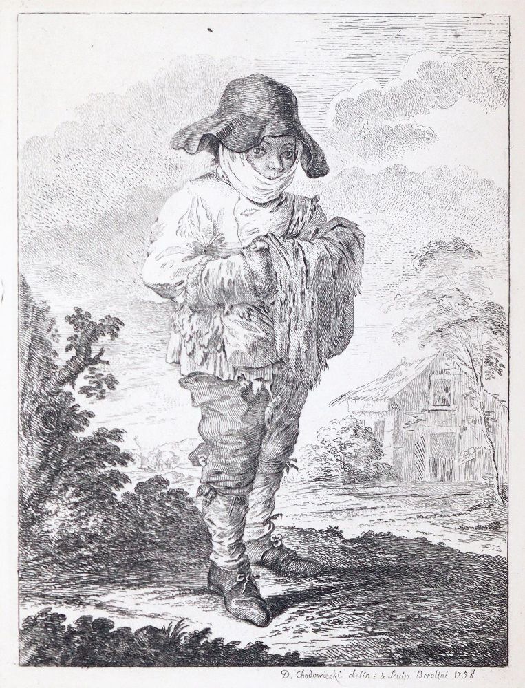 Große Abbildung Nr.2: 145-1165 Chodowiecki, Daniel Nikolaus: (Literatur und illustrierte Bücher 20.Jahrhundert - Alte Literatur in modernen Ausgaben)