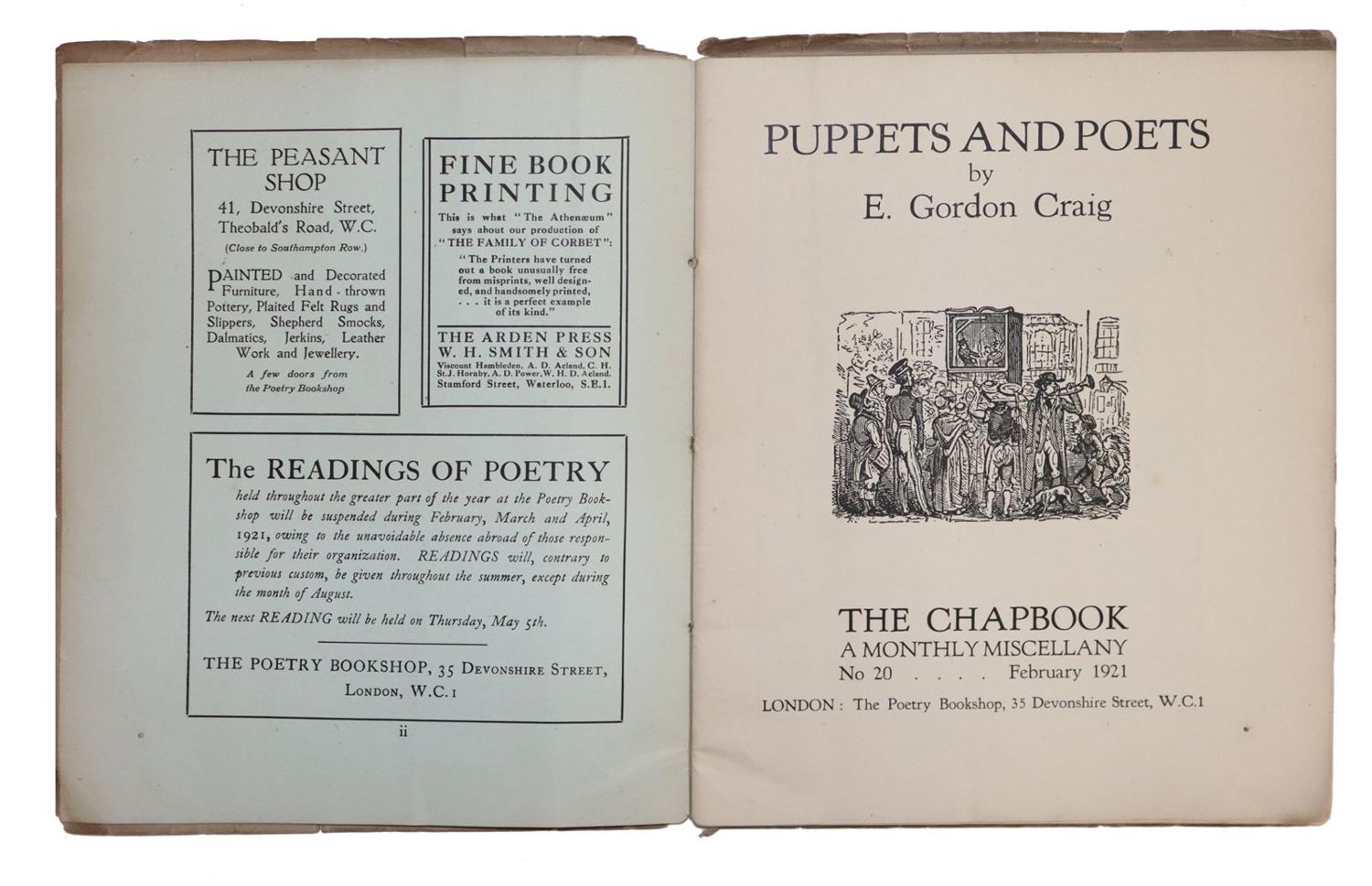 Große Abbildung Nr.3: 145-1168 Craig,E.G.: (Modern literature and illustrated books 20th century)