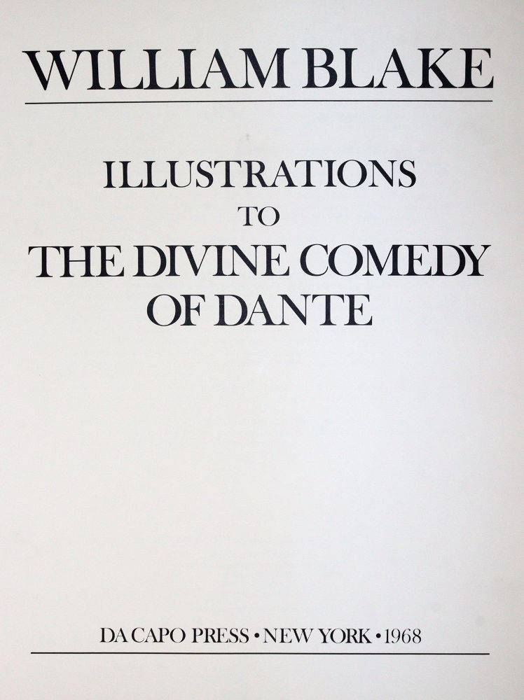 Blake,W. – Illustrations to The Divine Comedy of Dante