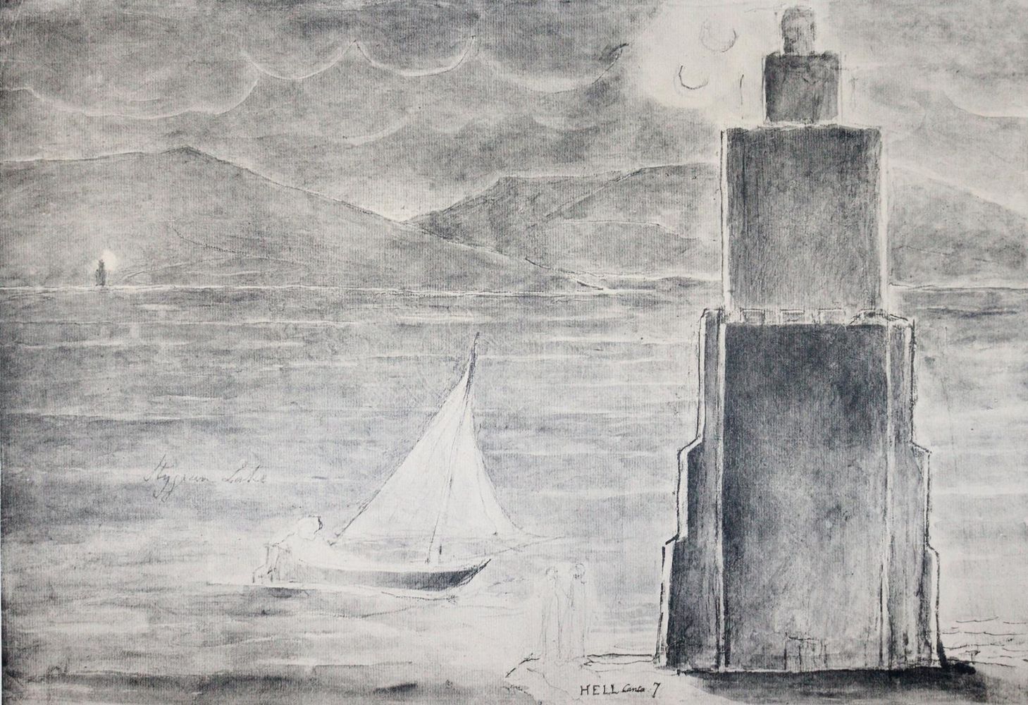 Große Abbildung Nr.4: 145-1172 Blake,W.: (Dante)