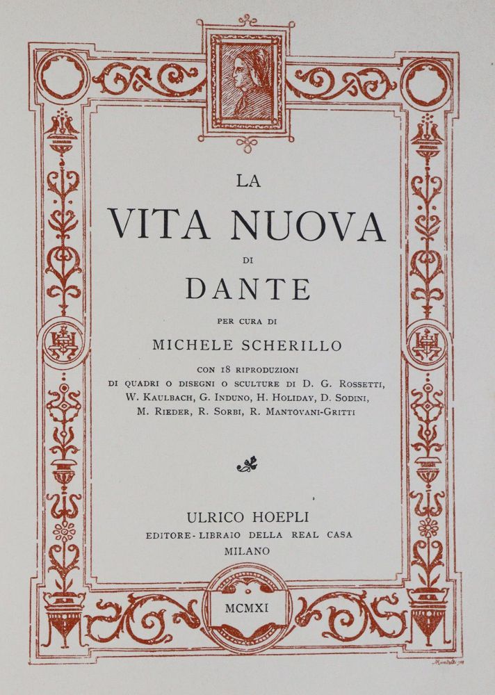 Scherillo,M. – La Vita Nuova di Dante