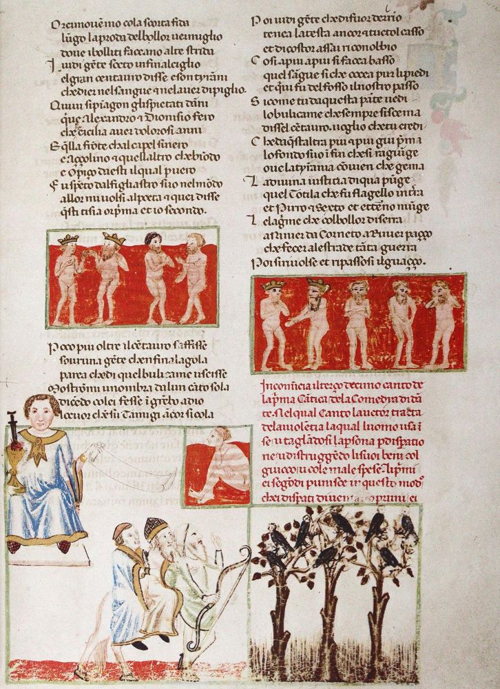 Große Abbildung Nr.3: 145-1176 Dante Alighieri.: (Modern literature and illustrated books 20th century)