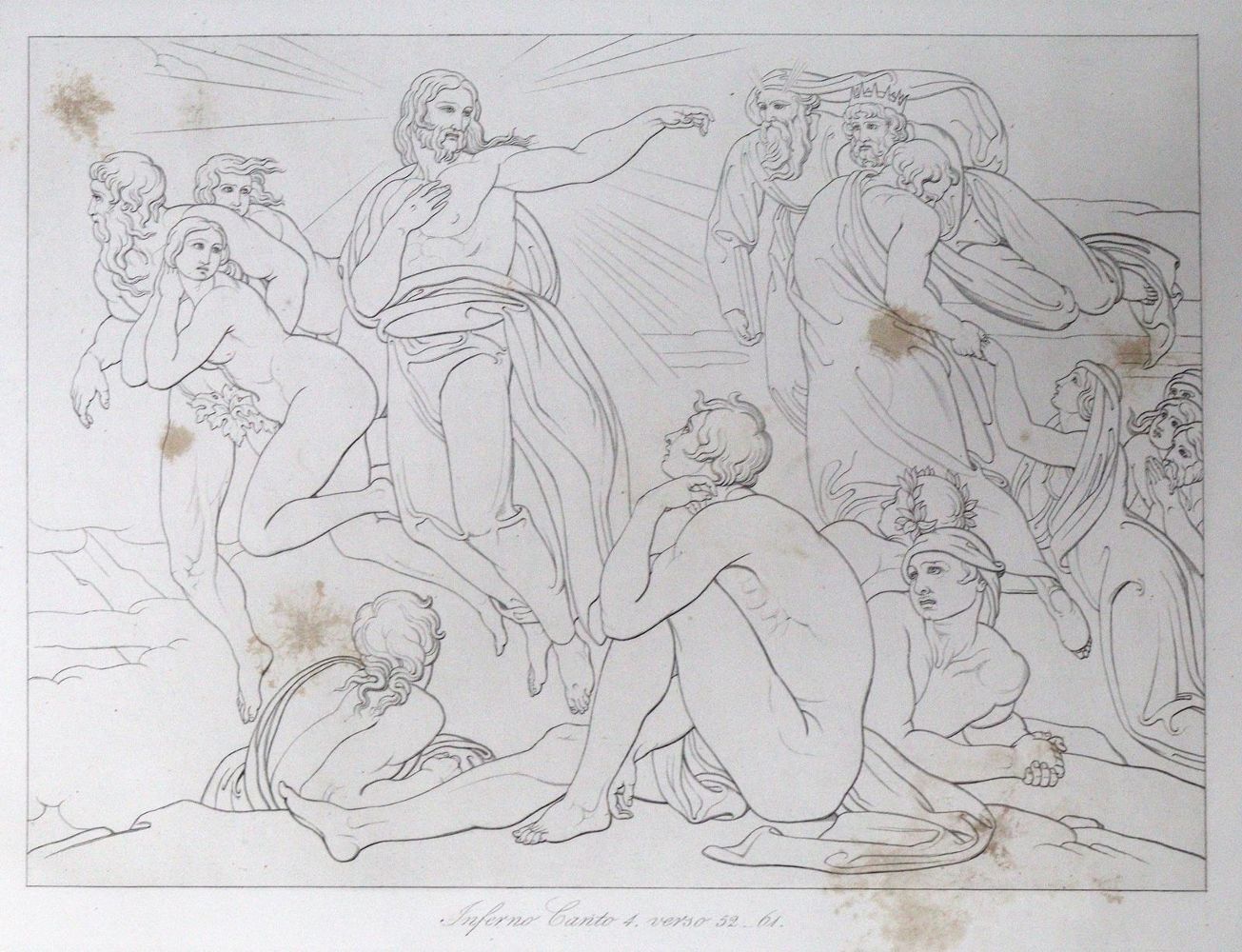 Große Abbildung Nr.2: 145-1177 Dante Alighieri.: (Literatur und illustrierte Bücher 20.Jahrhundert - Alte Literatur in modernen Ausgaben)