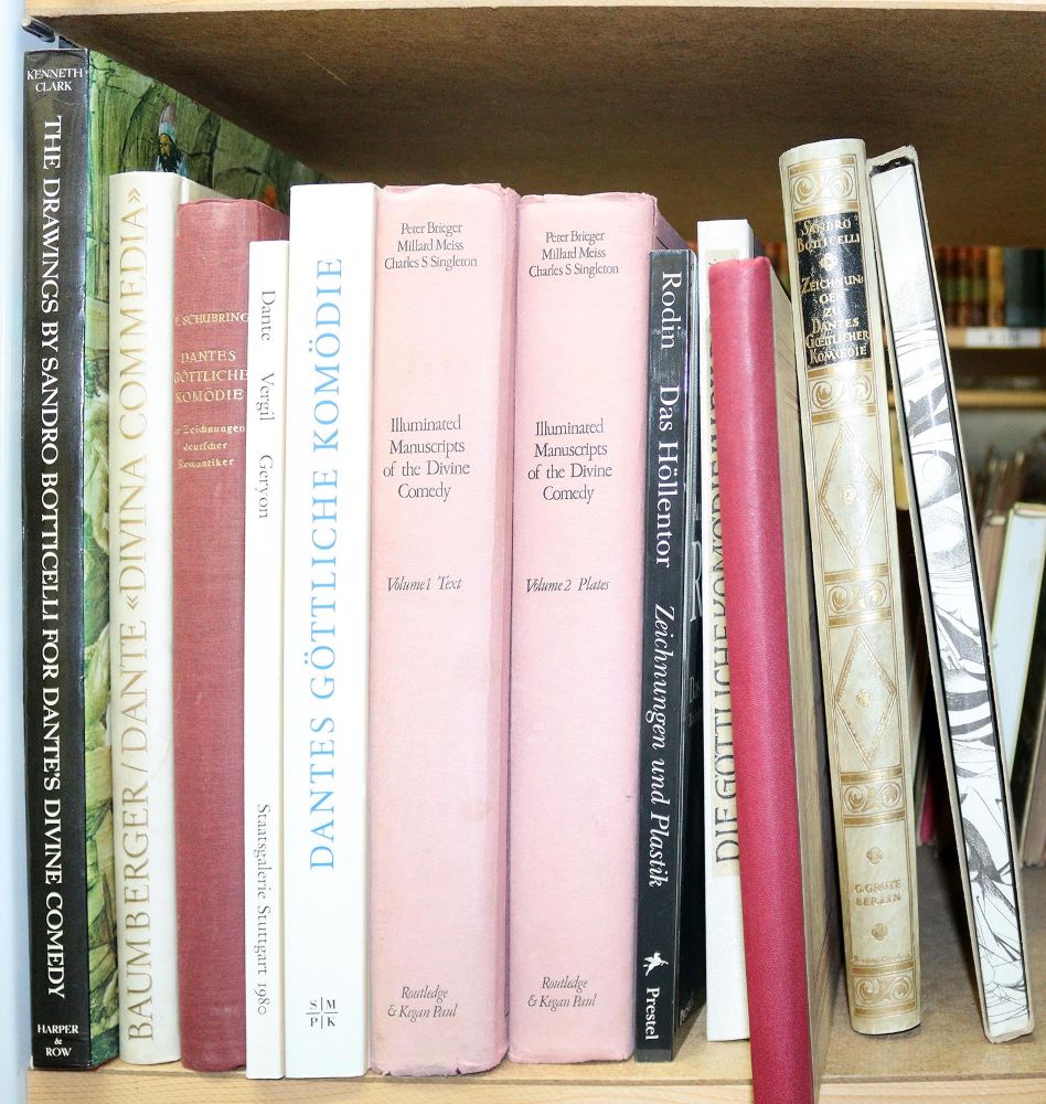 Große Abbildung Nr.7: 145-1177 Dante Alighieri.: (Literatur und illustrierte Bücher 20.Jahrhundert - Alte Literatur in modernen Ausgaben)