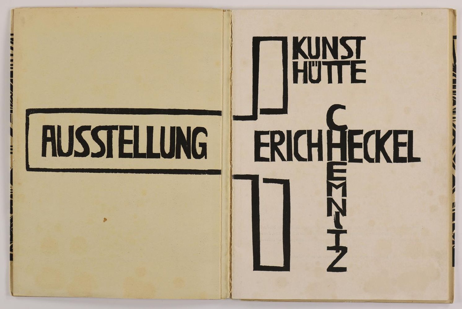 Große Abbildung Nr.3: 145-1187 Erich Heckel.: (Modern literature and illustrated books 20th century)