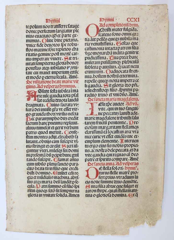 Große Abbildung Nr.4: 145-119 Einbandmakulatur.: (Handschriften)