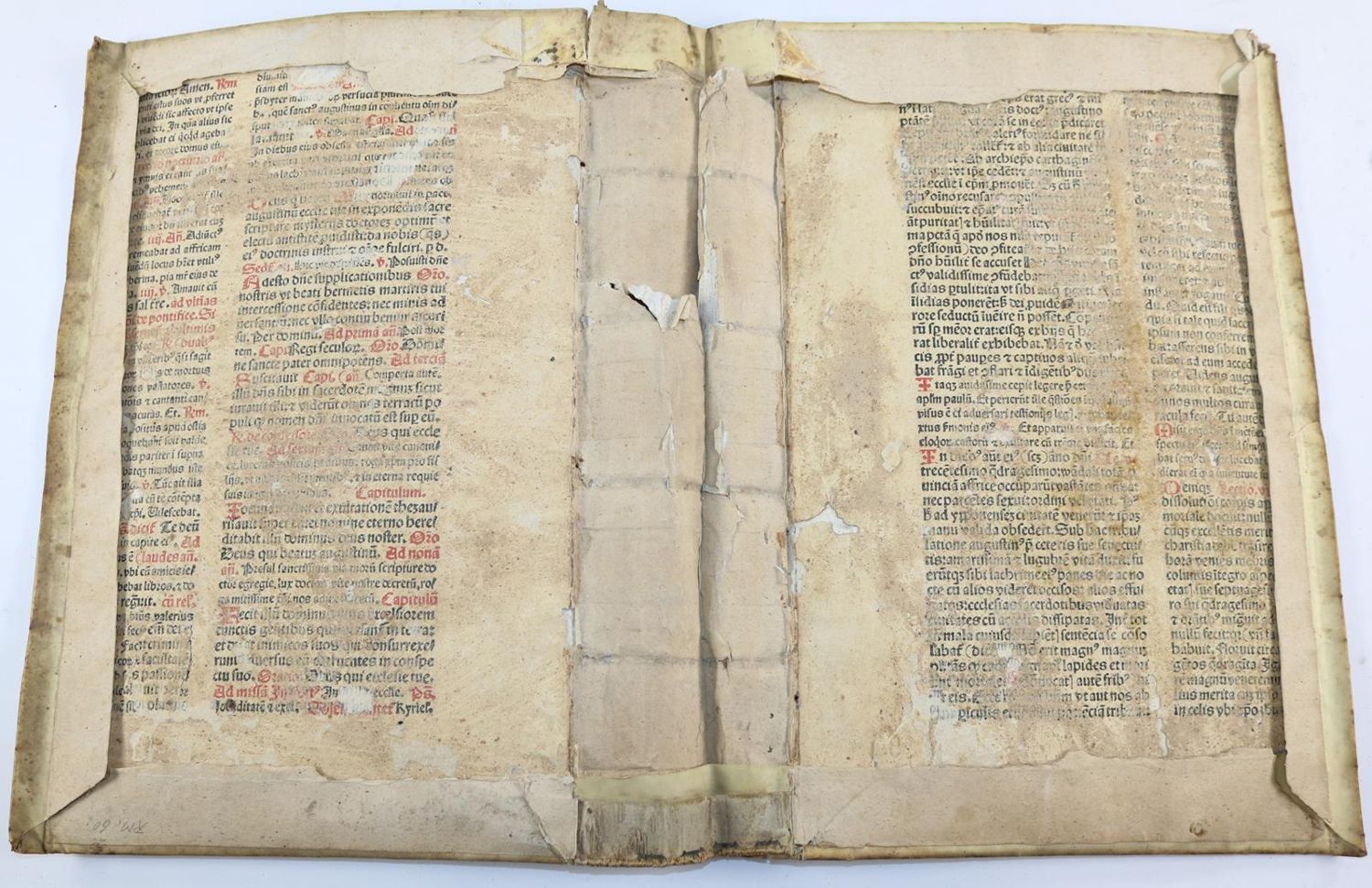 Große Abbildung Nr.8: 145-119 Einbandmakulatur.: (Handschriften)