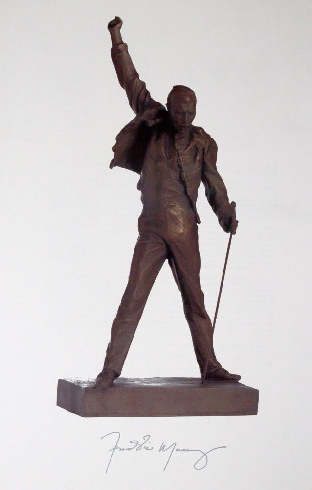 Große Abbildung Nr.2: 145-1198 Freddie Mercury.: (Literatur und illustrierte Bücher 20.Jahrhundert - Alte Literatur in modernen Ausgaben)