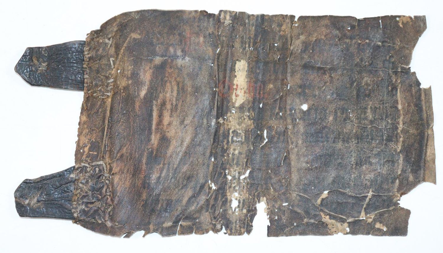 Große Abbildung Nr.2: 145-120 Einbandmakulatur.: (Handschriften)