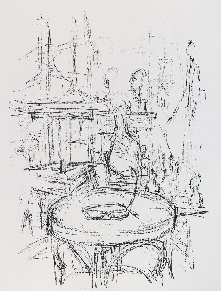 Große Abbildung Nr.2: 145-1202 Giacometti,A.: (Literatur und illustrierte Bücher 20.Jahrhundert - Alte Literatur in modernen Ausgaben)