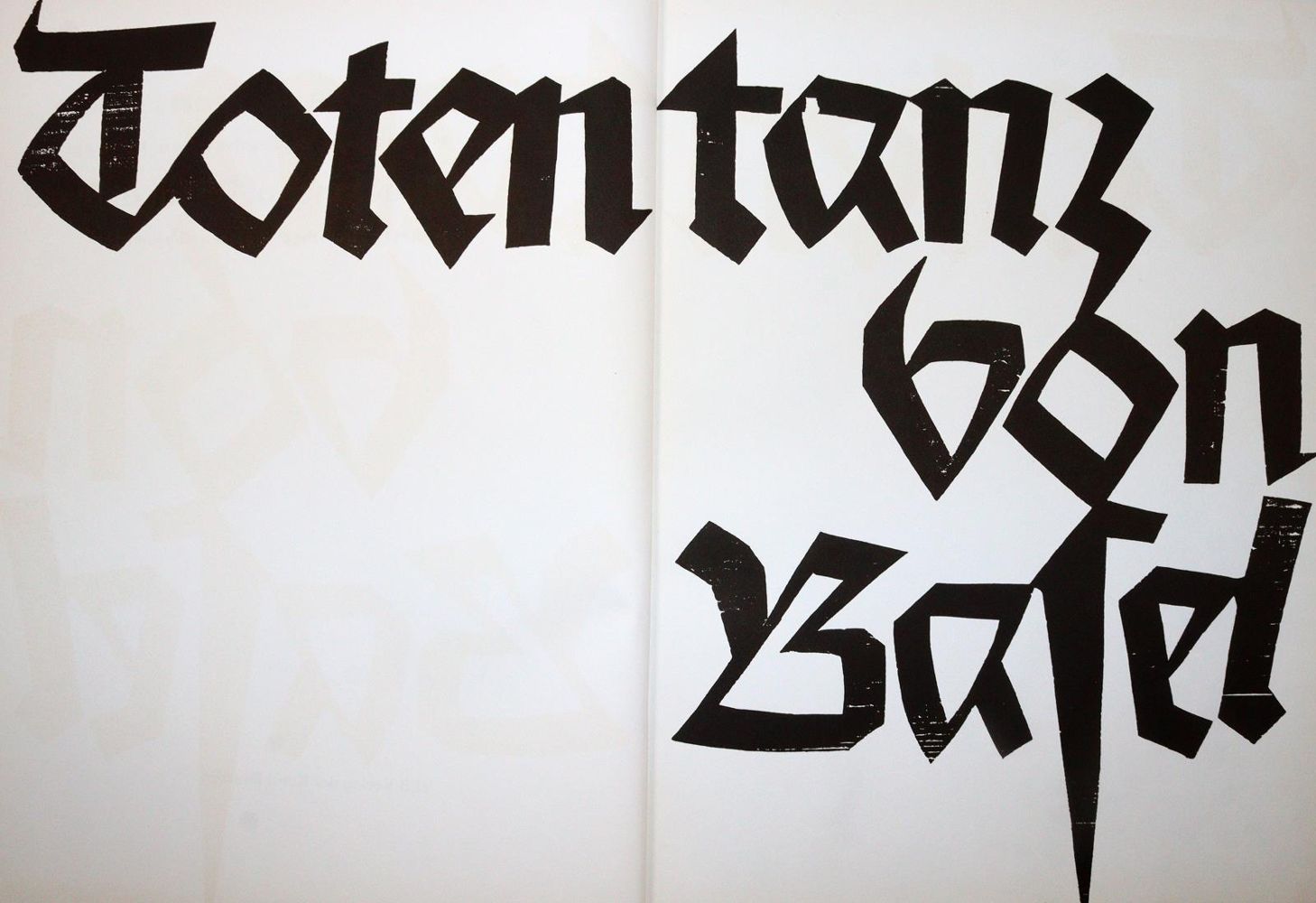Grieshaber,HAP. – Totentanz von Basel mit den Dialogen des mittelalterlichen Wandbildes