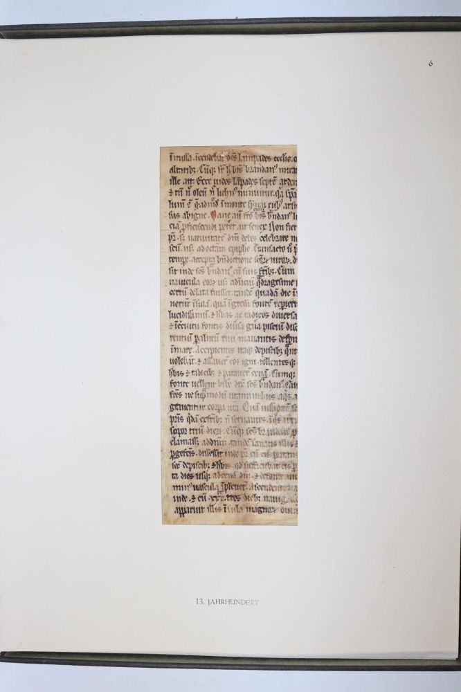 Große Abbildung Nr.1010: 145-122 Handschrift zum Buch, Von der: (Handschriften)