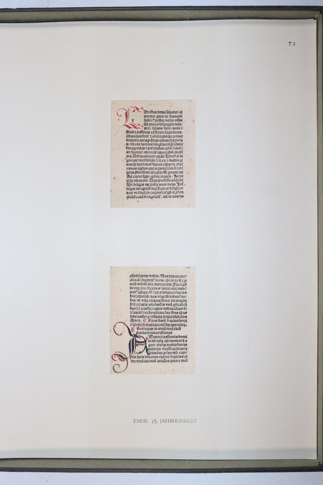 Große Abbildung Nr.10130: 145-122 Handschrift zum Buch, Von der: (Handschriften)