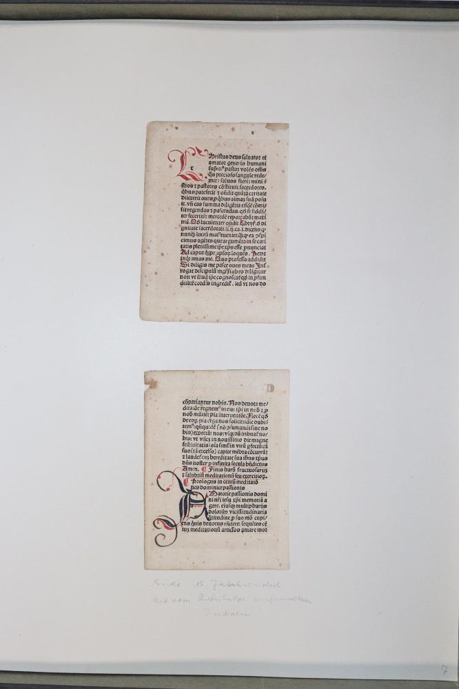 Große Abbildung Nr.10131: 145-122 Handschrift zum Buch, Von der: (Handschriften)