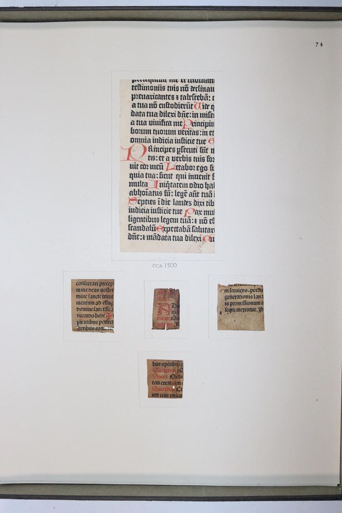 Große Abbildung Nr.10132: 145-122 Handschrift zum Buch, Von der: (Handschriften)