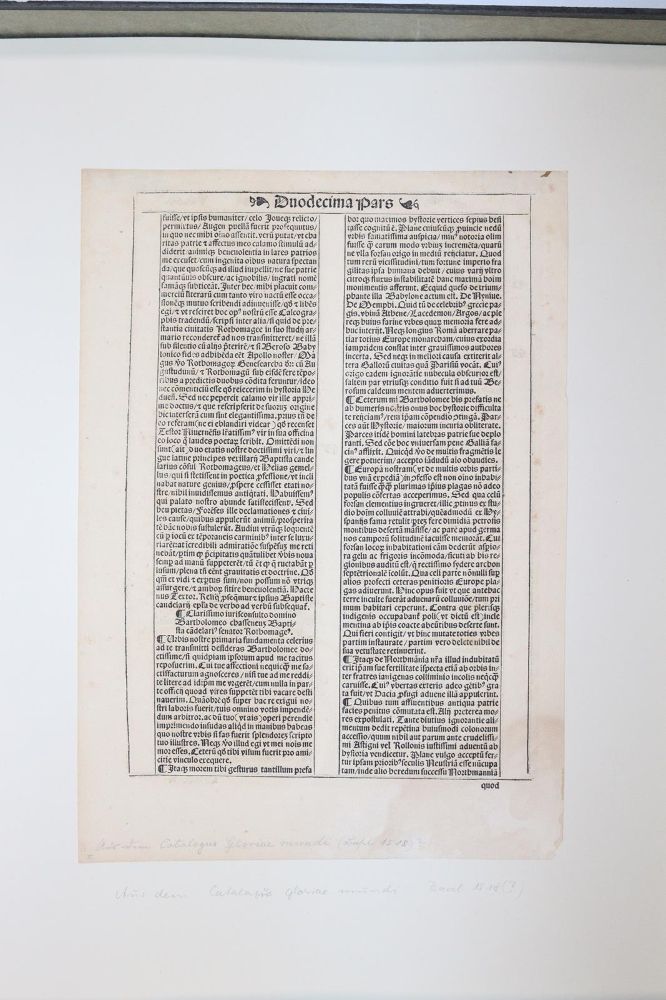 Große Abbildung Nr.10143: 145-122 Handschrift zum Buch, Von der: (Handschriften)