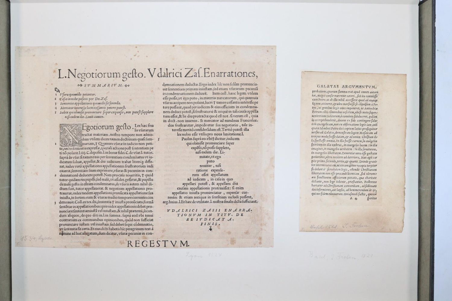 Große Abbildung Nr.10151: 145-122 Handschrift zum Buch, Von der: (Handschriften)