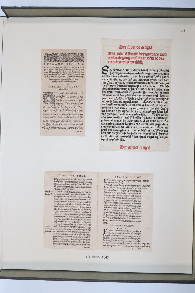 Große Abbildung Nr.10152: 145-122 Handschrift zum Buch, Von der: (Handschriften)