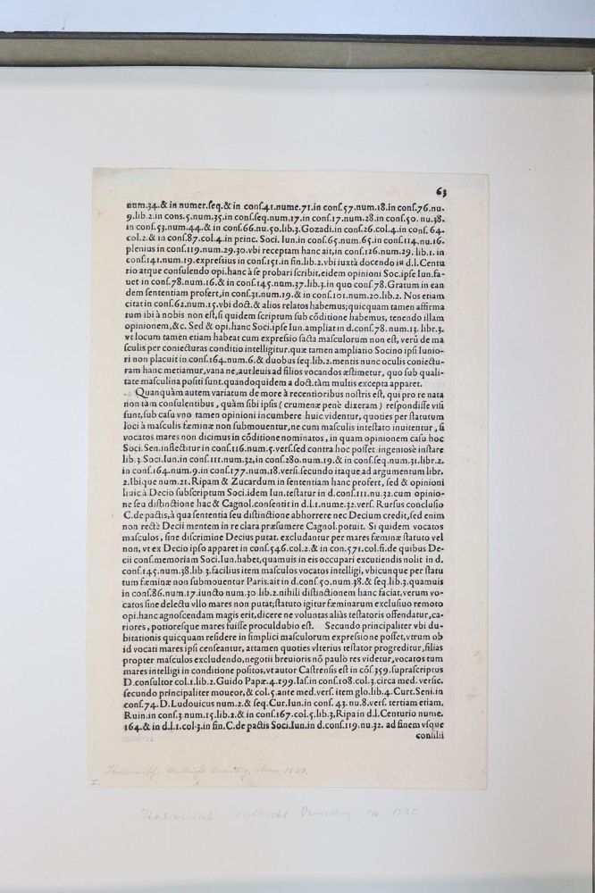 Große Abbildung Nr.10155: 145-122 Handschrift zum Buch, Von der: (Handschriften)