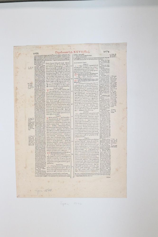 Große Abbildung Nr.10163: 145-122 Handschrift zum Buch, Von der: (Handschriften)