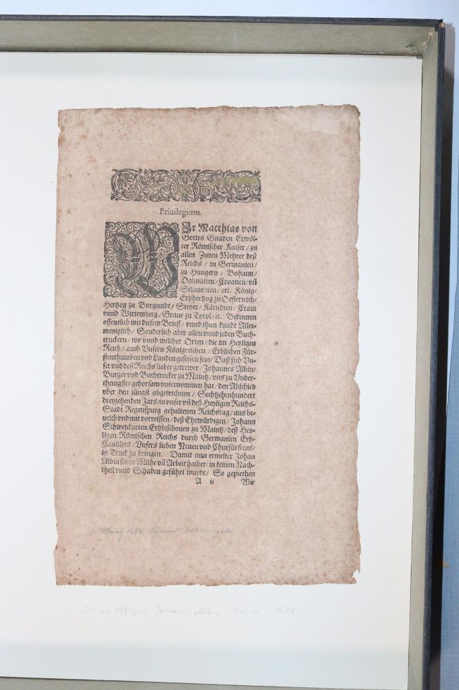 Große Abbildung Nr.10195: 145-122 Handschrift zum Buch, Von der: (Handschriften)