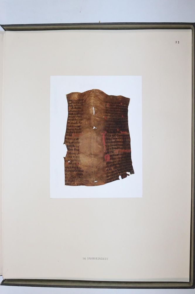 Große Abbildung Nr.1020: 145-122 Handschrift zum Buch, Von der: (Handschriften)