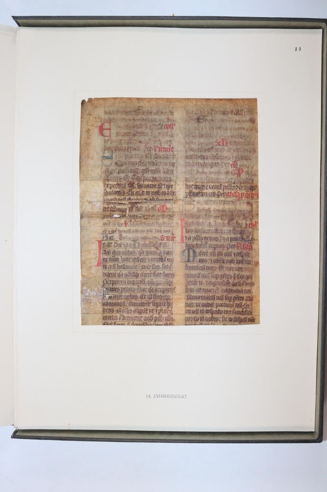 Große Abbildung Nr.1021: 145-122 Handschrift zum Buch, Von der: (Handschriften)