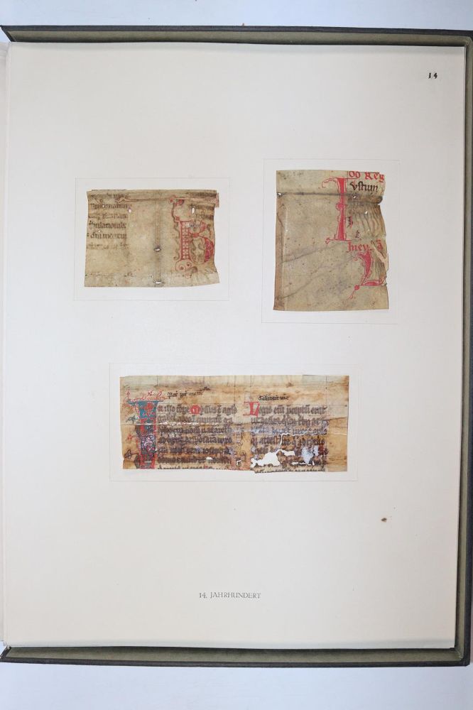 Große Abbildung Nr.1022: 145-122 Handschrift zum Buch, Von der: (Handschriften)