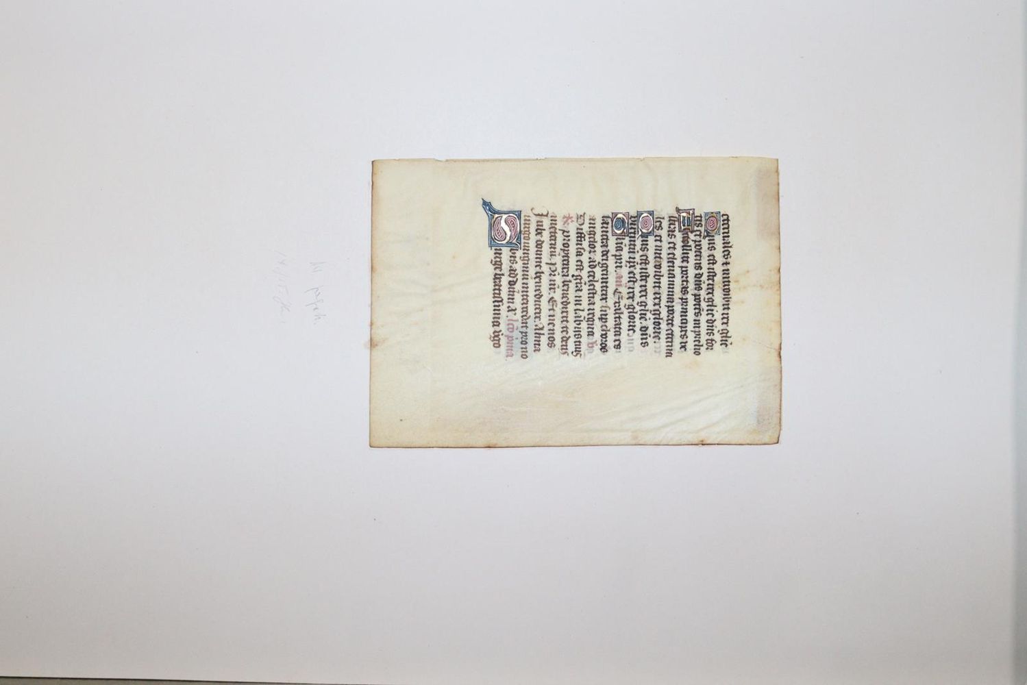 Große Abbildung Nr.1026: 145-122 Handschrift zum Buch, Von der: (Handschriften)