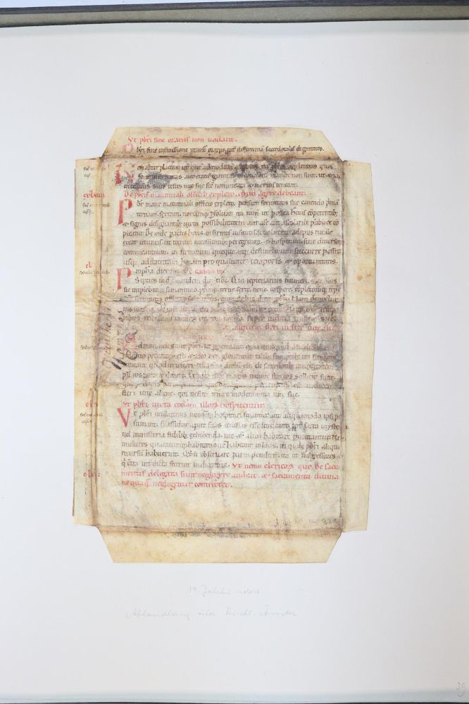 Große Abbildung Nr.1028: 145-122 Handschrift zum Buch, Von der: (Handschriften)