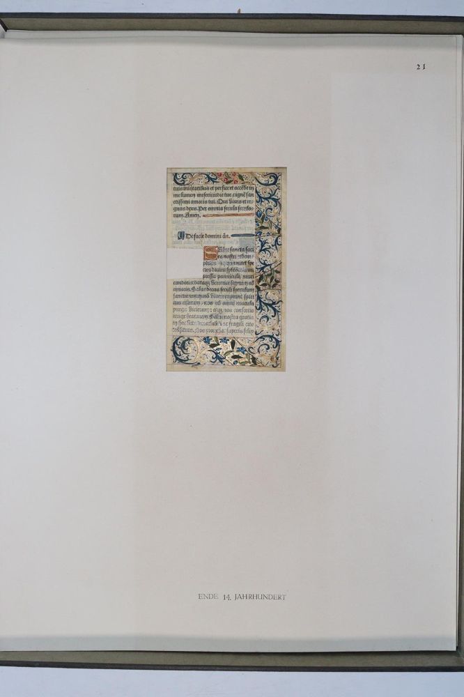Große Abbildung Nr.1035: 145-122 Handschrift zum Buch, Von der: (Handschriften)