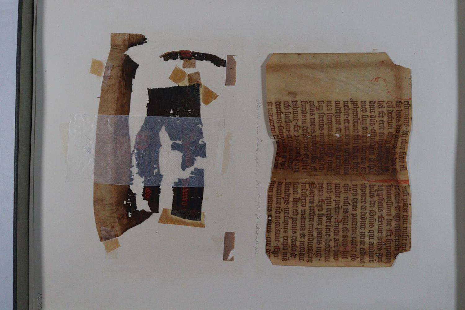 Große Abbildung Nr.1046: 145-122 Handschrift zum Buch, Von der: (Handschriften)