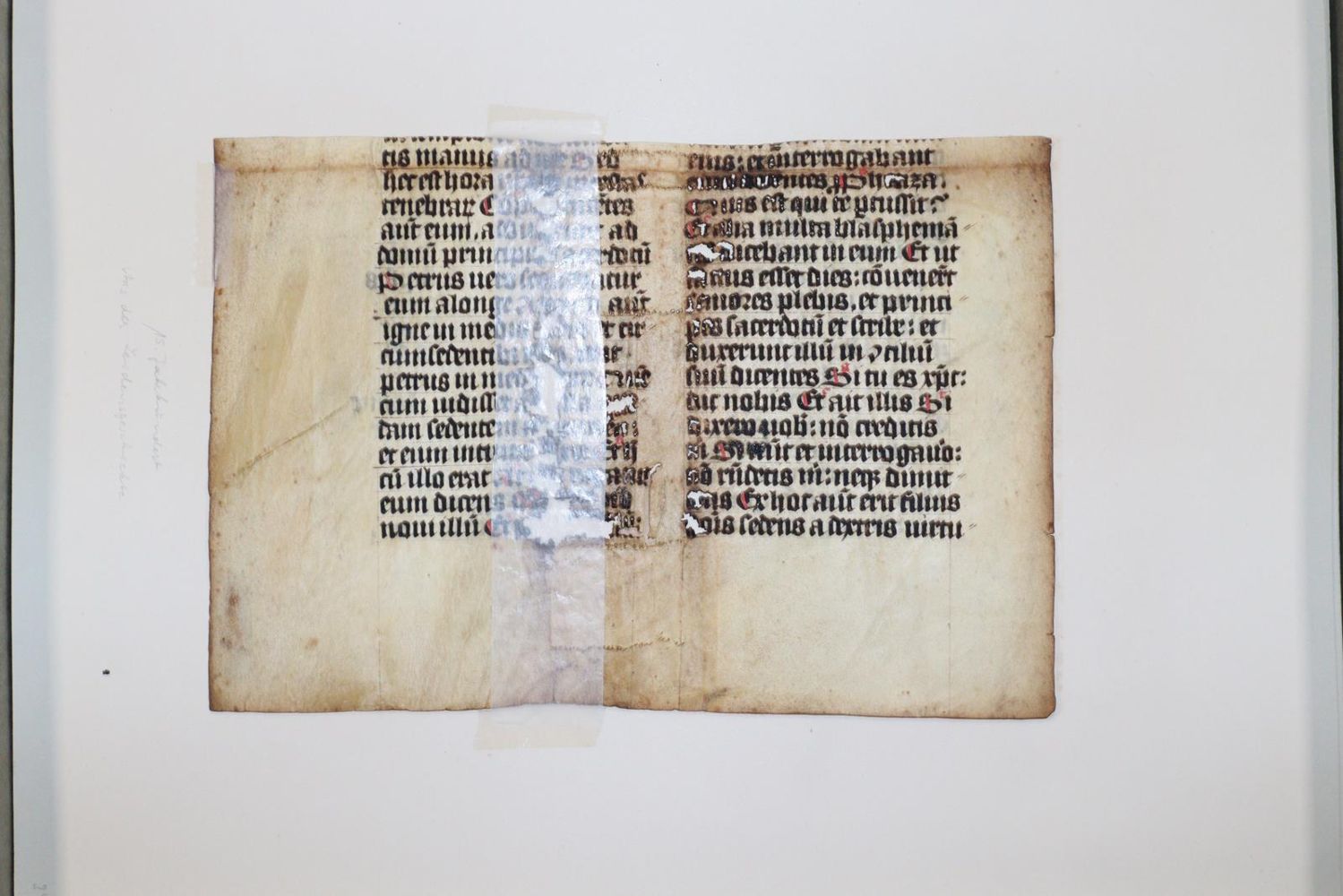 Große Abbildung Nr.1048: 145-122 Handschrift zum Buch, Von der: (Handschriften)