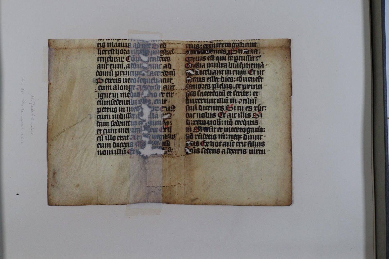 Große Abbildung Nr.1049: 145-122 Handschrift zum Buch, Von der: (Handschriften)