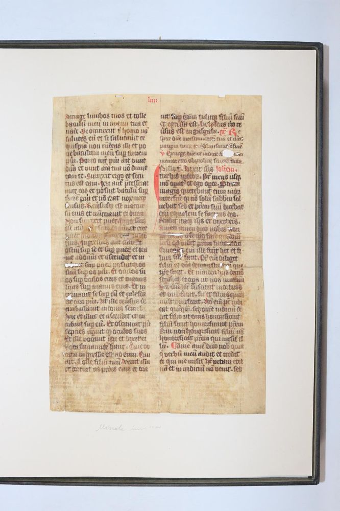 Große Abbildung Nr.105: 145-122 Handschrift zum Buch, Von der: (Handschriften)