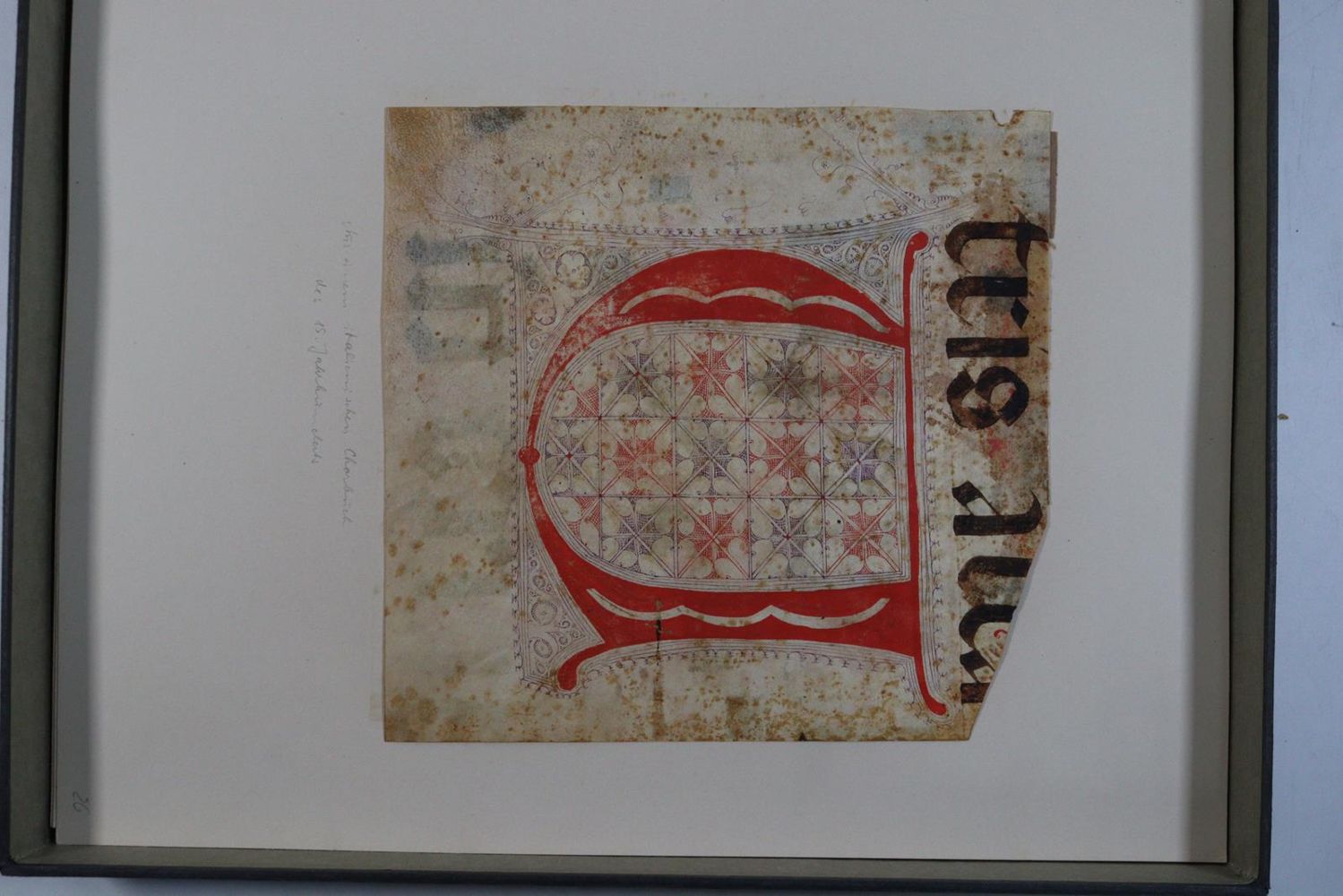 Große Abbildung Nr.1058: 145-122 Handschrift zum Buch, Von der: (Handschriften)
