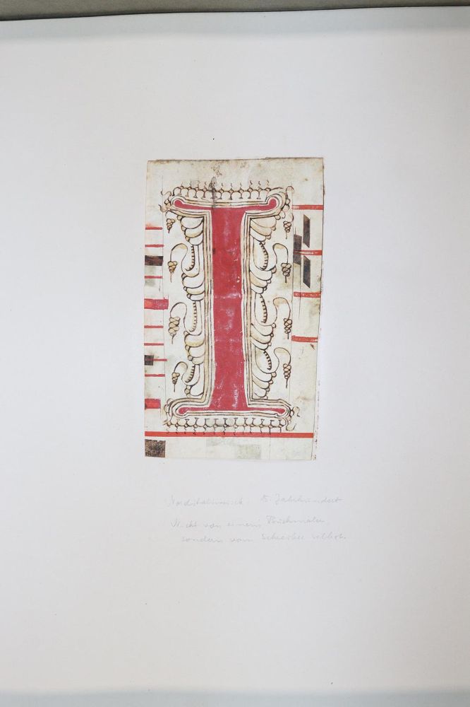 Große Abbildung Nr.1060: 145-122 Handschrift zum Buch, Von der: (Handschriften)