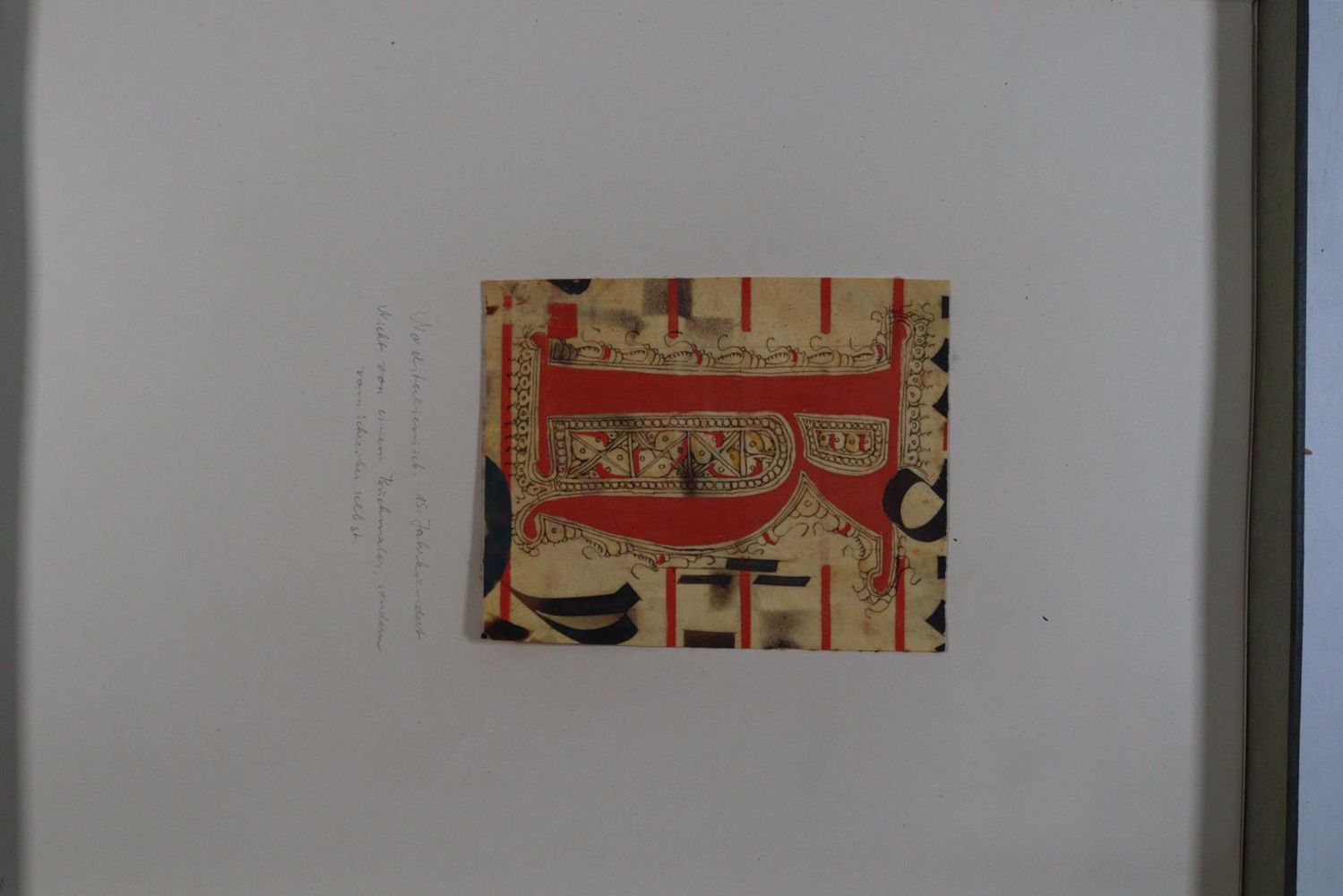 Große Abbildung Nr.1066: 145-122 Handschrift zum Buch, Von der: (Handschriften)