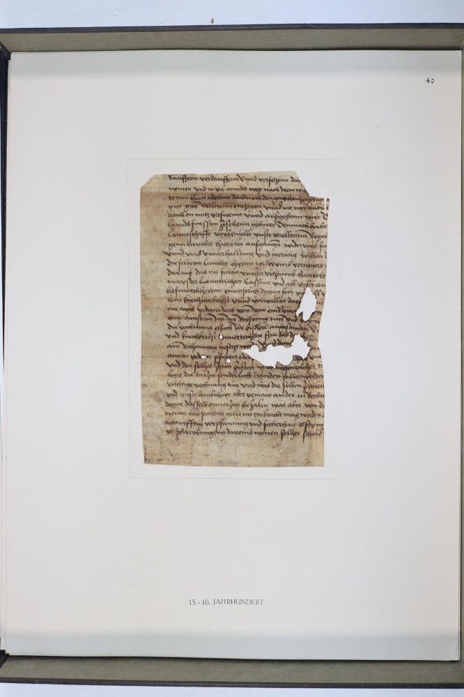 Große Abbildung Nr.1071: 145-122 Handschrift zum Buch, Von der: (Handschriften)