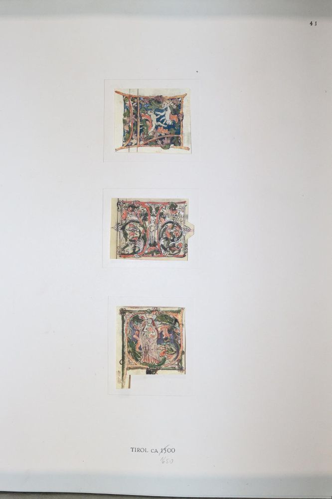 Große Abbildung Nr.1073: 145-122 Handschrift zum Buch, Von der: (Handschriften)