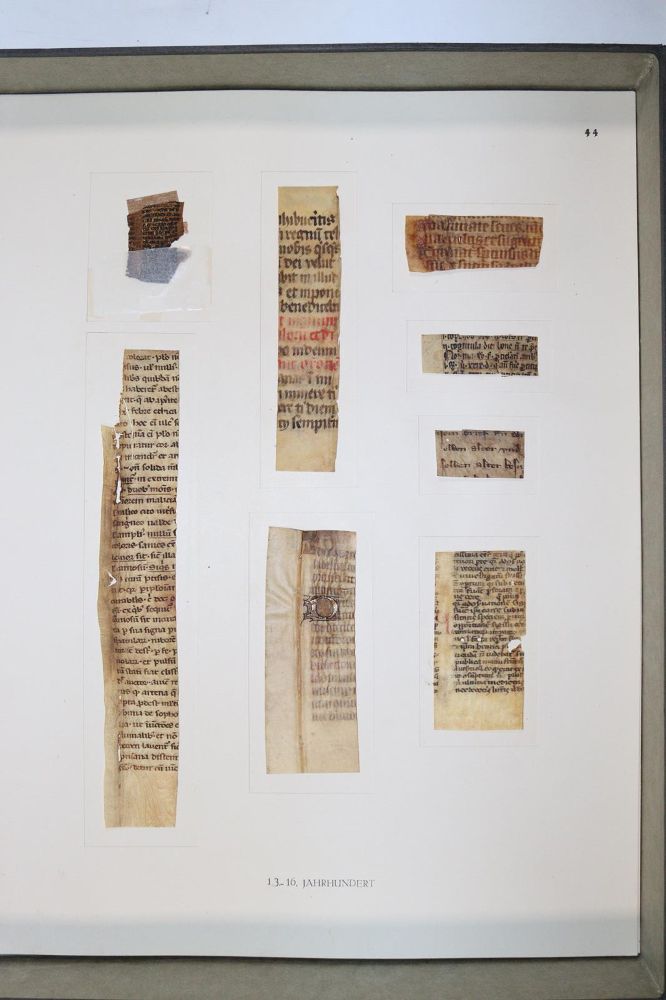 Große Abbildung Nr.1079: 145-122 Handschrift zum Buch, Von der: (Handschriften)