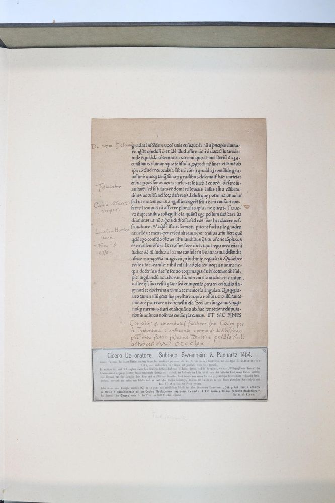 Große Abbildung Nr.1086: 145-122 Handschrift zum Buch, Von der: (Handschriften)