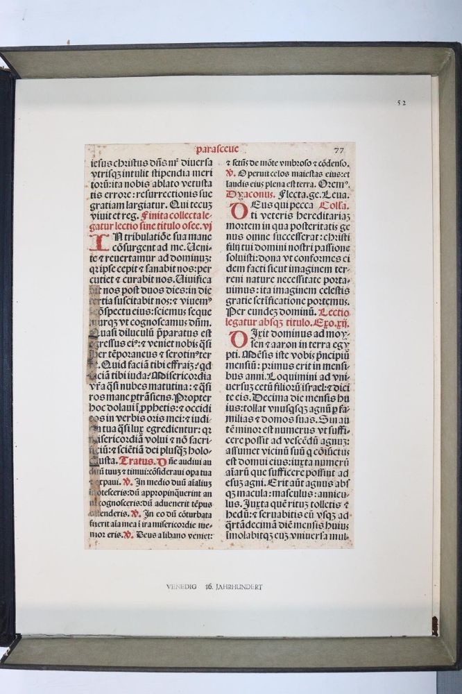 Große Abbildung Nr.1092: 145-122 Handschrift zum Buch, Von der: (Handschriften)