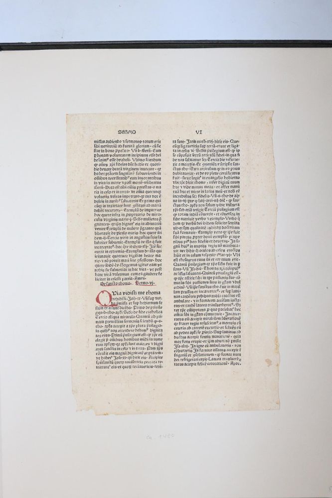 Große Abbildung Nr.1095: 145-122 Handschrift zum Buch, Von der: (Handschriften)