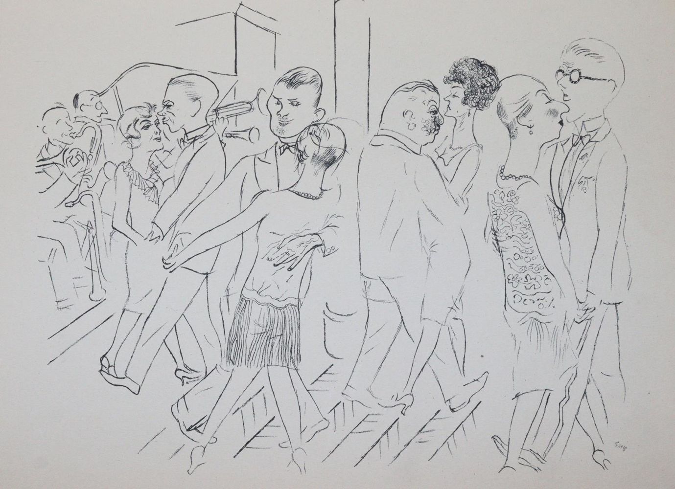 Große Abbildung Nr.4: 145-1220 Grosz,G.: (Modern literature and illustrated books 20th century)